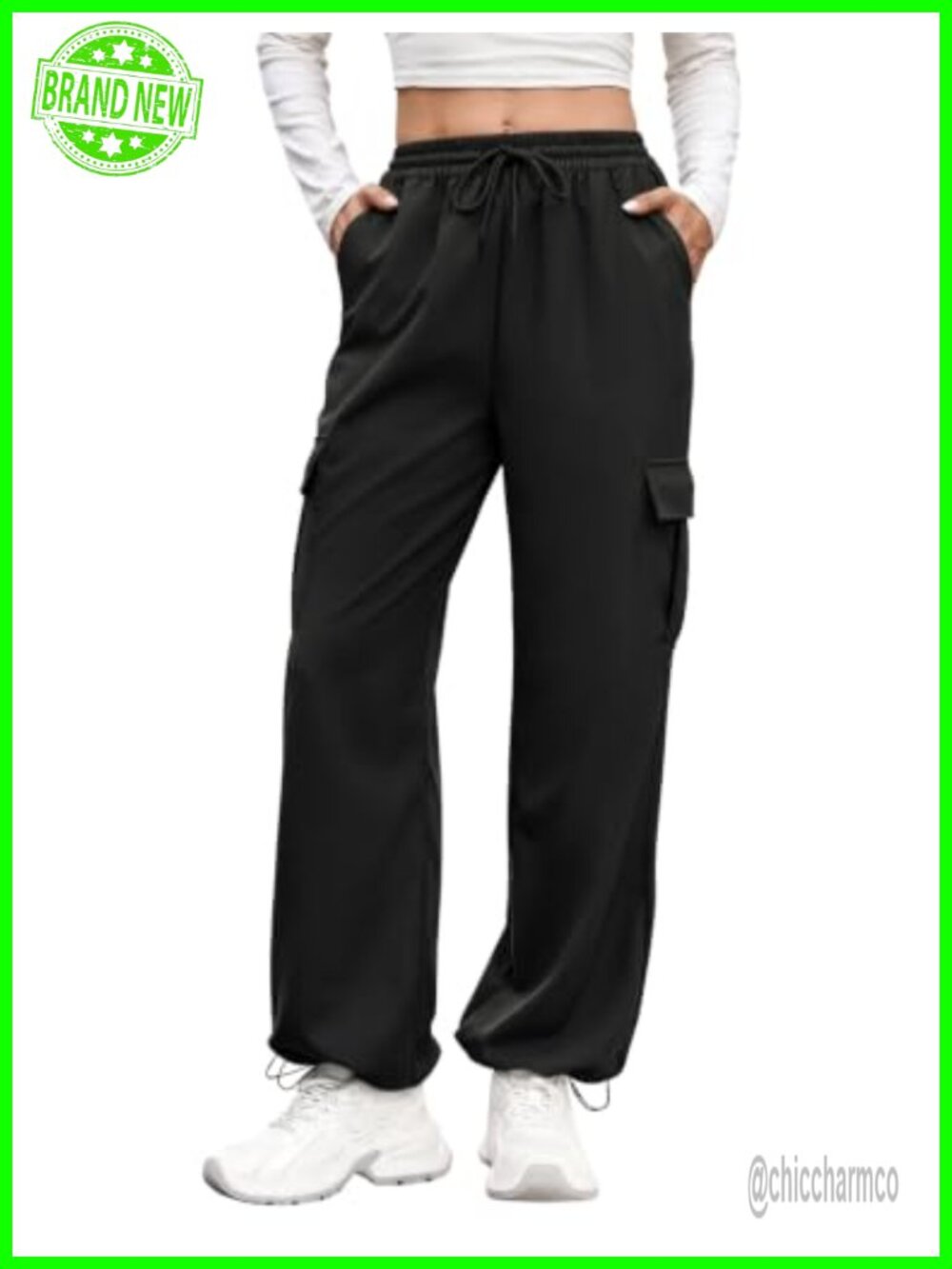 Fleece Lined Hiking Pants Water Resistant Cargo Trousers